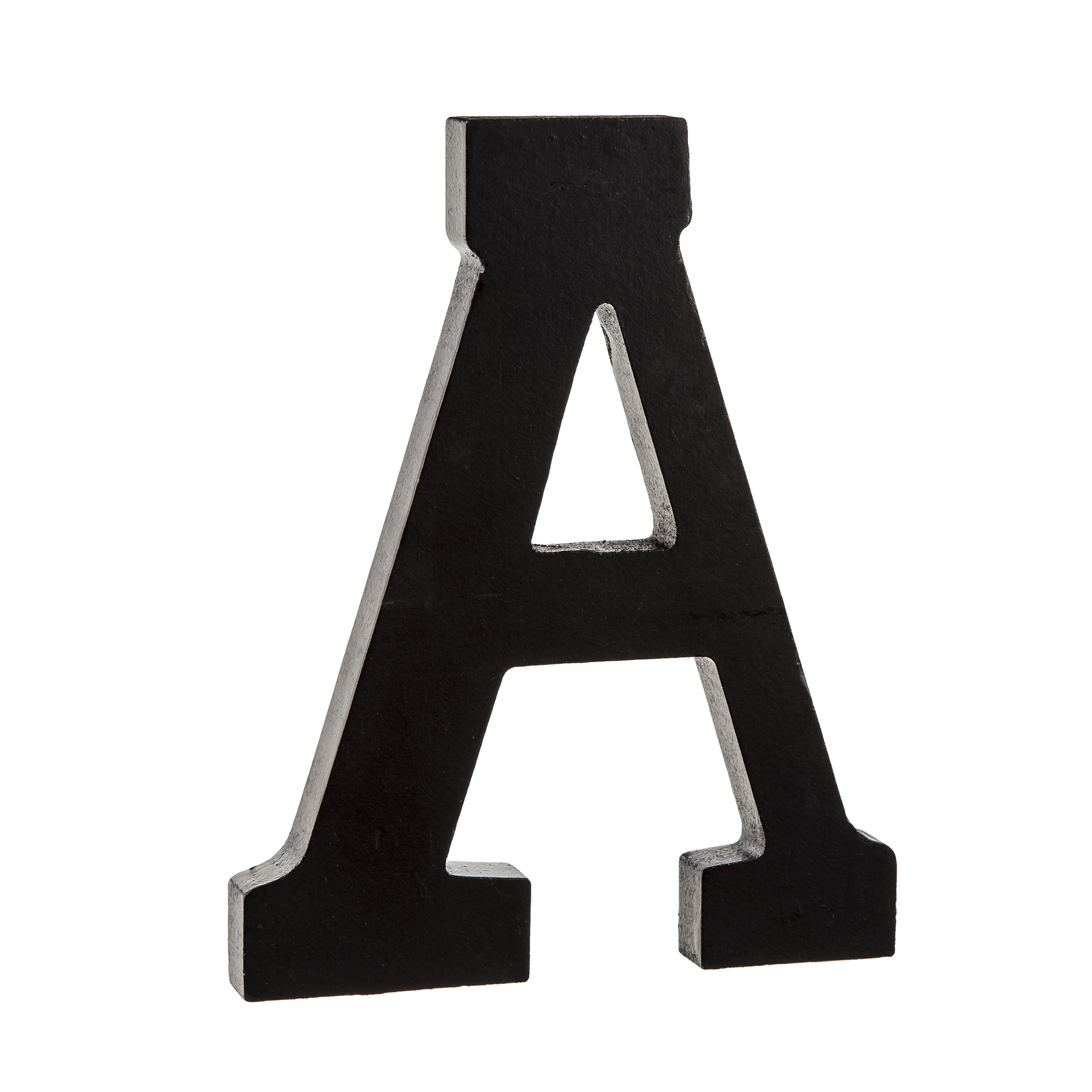 Shop for the 7" Black Wooden Letter by ArtMinds® at Michaels
